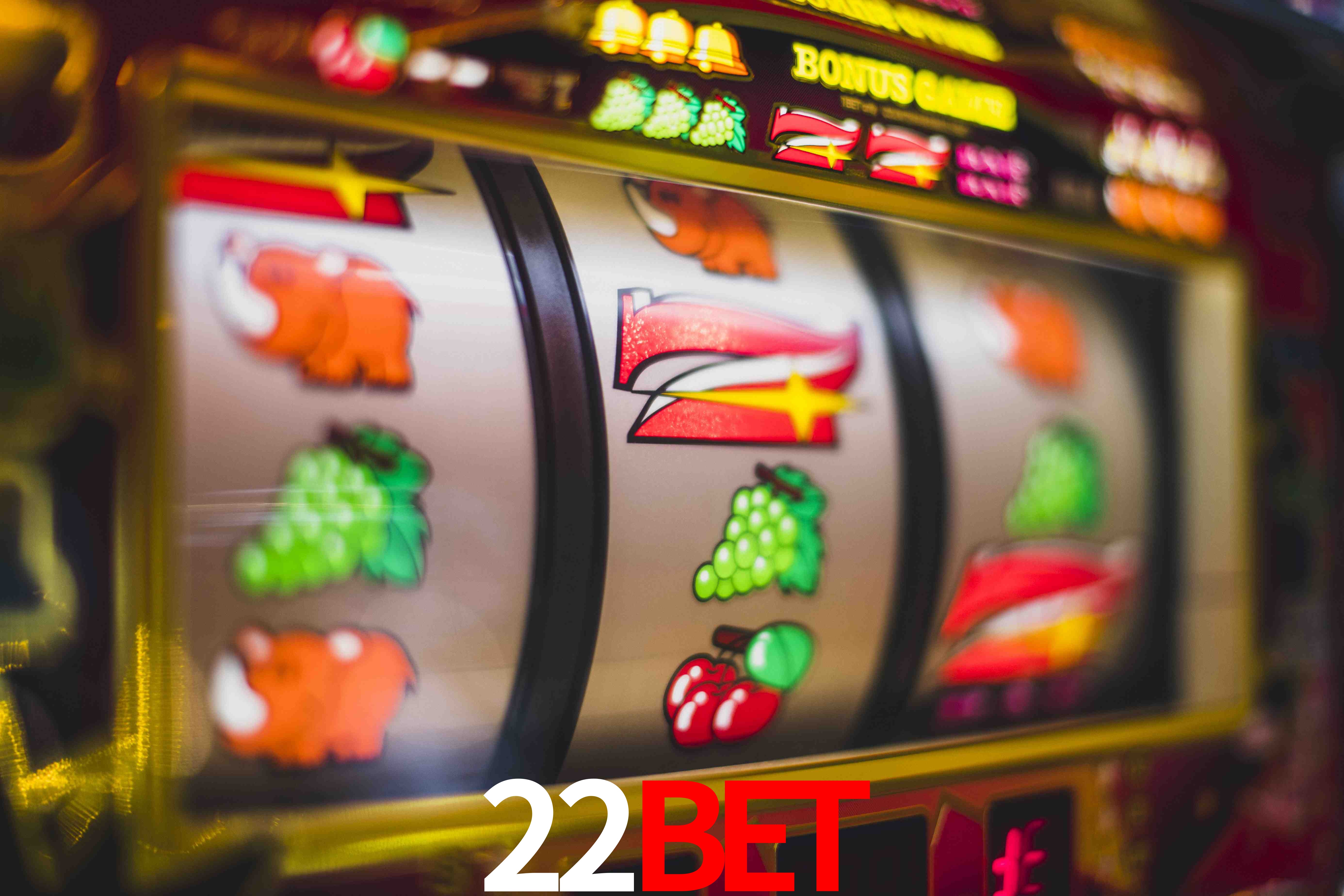 Interfaz de la app móvil 22bet en un smartphone moderno