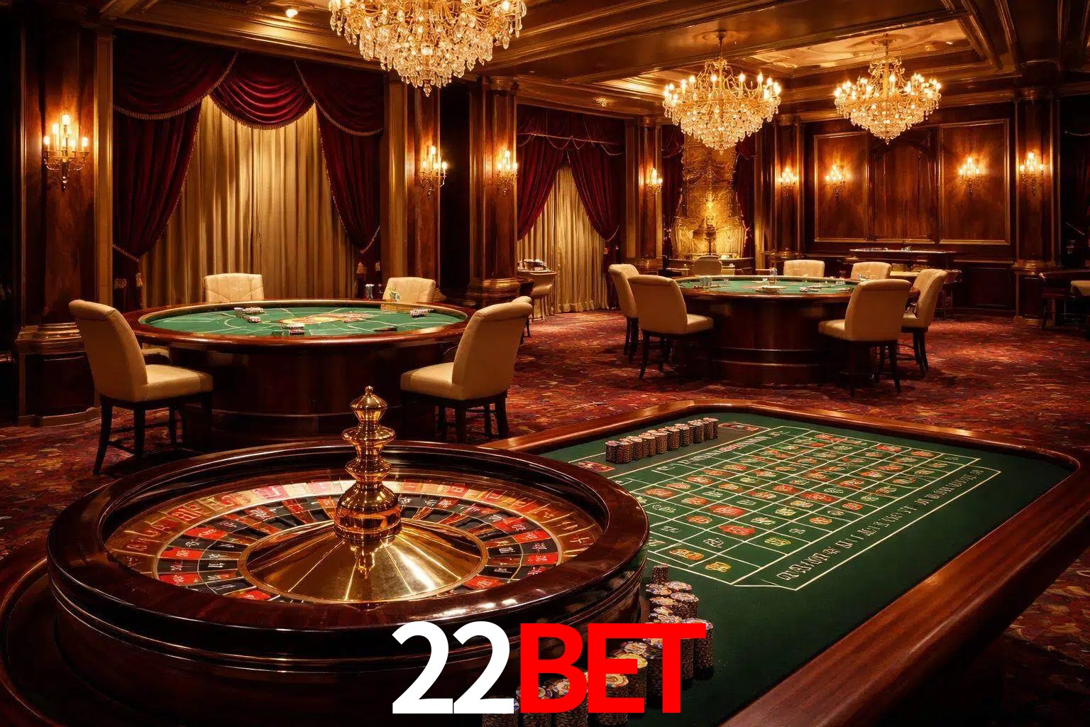 Una escena premium de mesa de casino en vivo con cartas, elementos de ruleta y un ambiente pulido de estudio de transmisión.